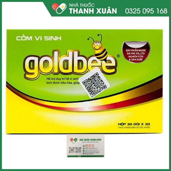 GOLDBEE - CỐM VI SINH bổ sung lợi khuẩn, acid amin